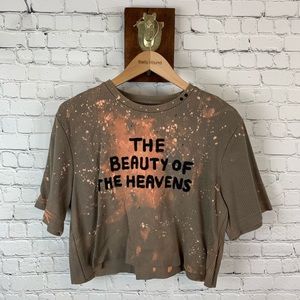 The beauty of the heavens crop top
